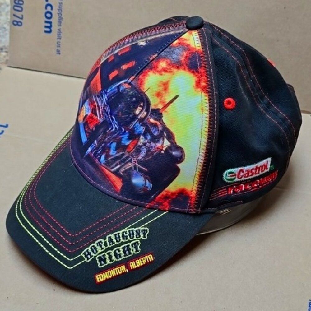 Hot August Night Hat  | 2015  Fast Eddie Racing  | Castrol Raceway -  - SALE